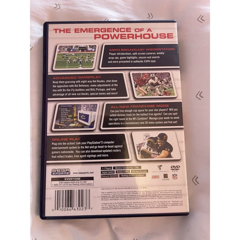 NFL 2K3 (Sony PlayStation 2,‎ 2002) -